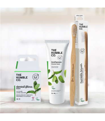 Humble Brush Kindertandpasta Zero Waste - Aardbei met fluor - 50ml