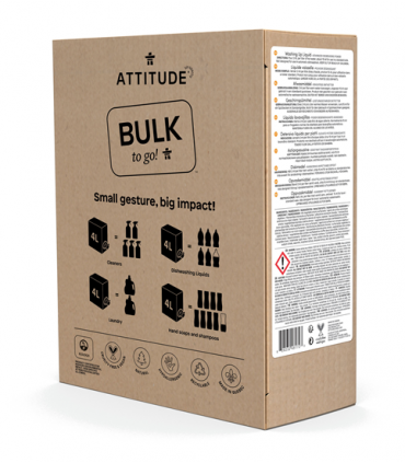 Attitude - Afwasmiddel Lemon Zest BiB 4 liter