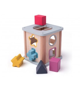 BigJigs wooden shape sorter