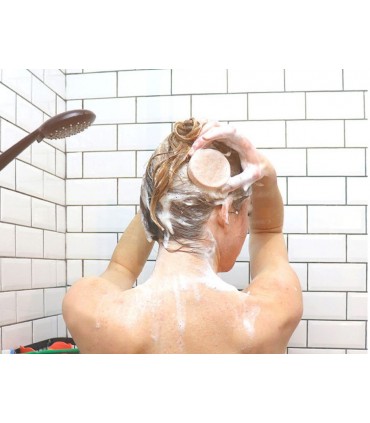 Lamazuna shampoo blok - droog haar - Pruimenolie