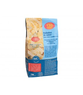 La droguerie ecologique soap flakes vegetable - organic - 1kg