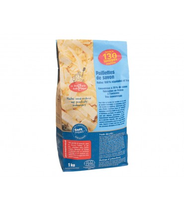 La droguerie ecologique zeepvlokken plantaardig - biologisch - 1kg
