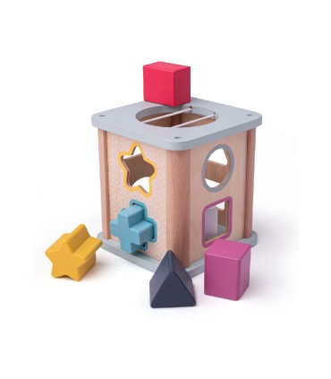 BigJigs wooden shape sorter