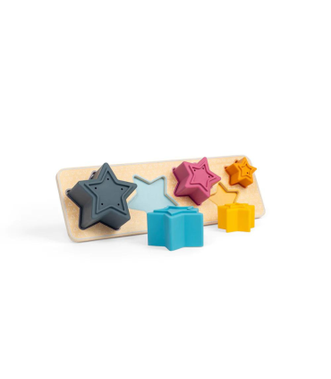 BigJigs - Shape Sorting Stars - Wood - From 12 months