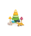 BigJigs stacking game - forest friends - from 12 months