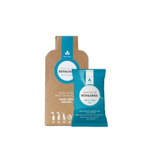 Ben & Anna shower gel - flakes - blue basil - 2x20gr.