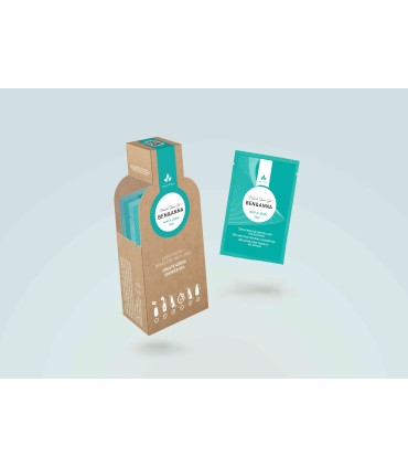 Ben & Anna douchegel - vlokken - mint & lemon - 2x20gr.